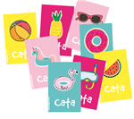 Stickers rect. gdes. Summer 16u